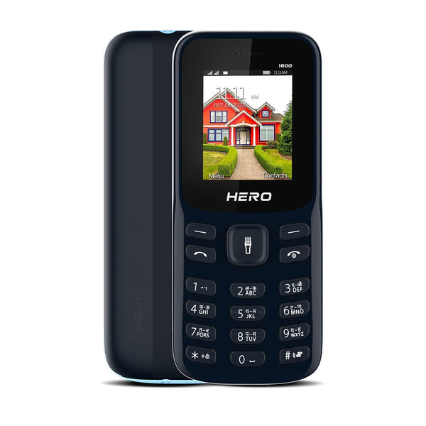 Lava Hero 1800 (Mob Blue), Keypad Mobile with Powerful 1800 mAh Battery ...