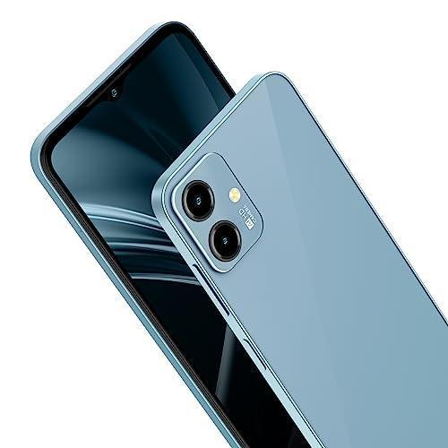 Lava Yuva 2 (3 GB RAM, UFS 2.2 64GB Storage) - Glass Blue|Unisoc T606 Octa Core Processor| 90 Hz Refresh Rate|Side Fingerprint Sensor|13MP Dual AI Camera| 5000 mAh Battery| Upto 6GB Expandable RAM - Triveni World