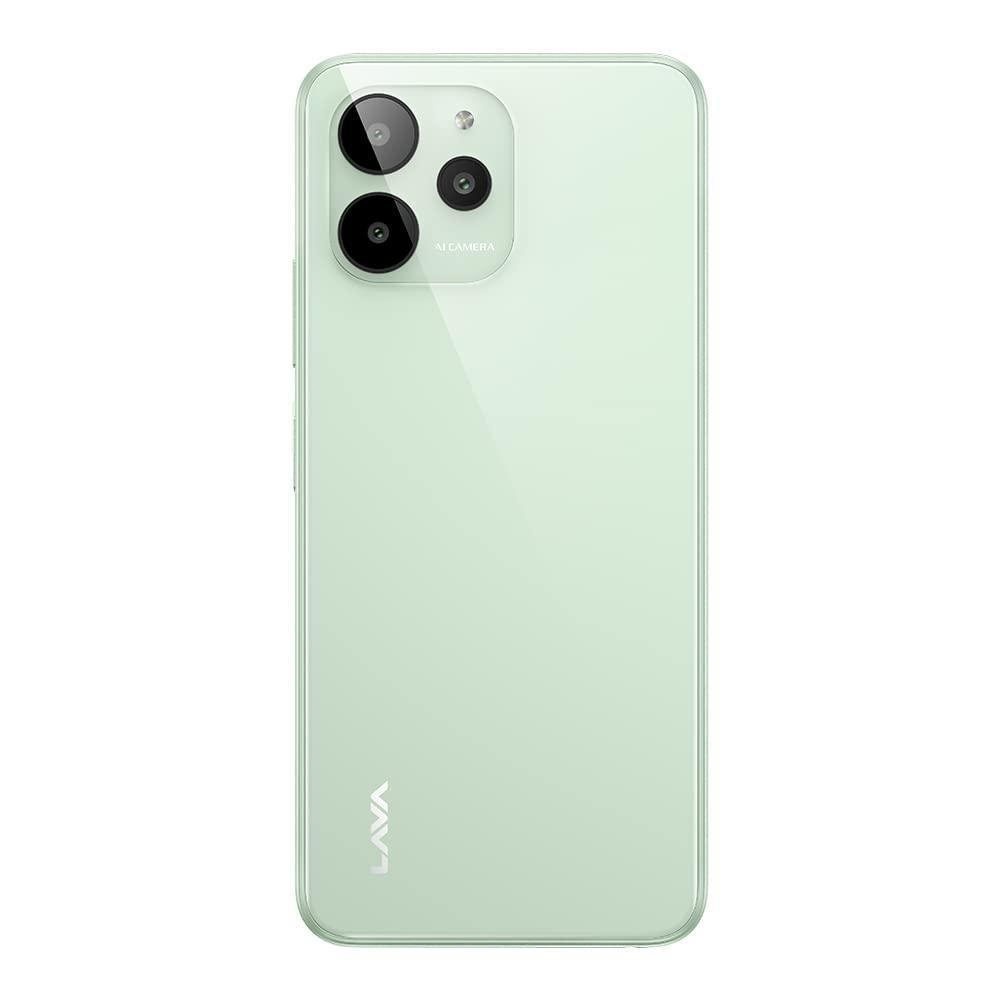 Lava Yuva 2 Pro (Glass Green, 4GB RAM, 64GB Storage)| 2.3 Ghz Octa Core Helio G37| 13 MP AI Triple Camera |Fingerprint Sensor| 5000 mAh Battery| Upto 7GB Expandable RAM - Triveni World