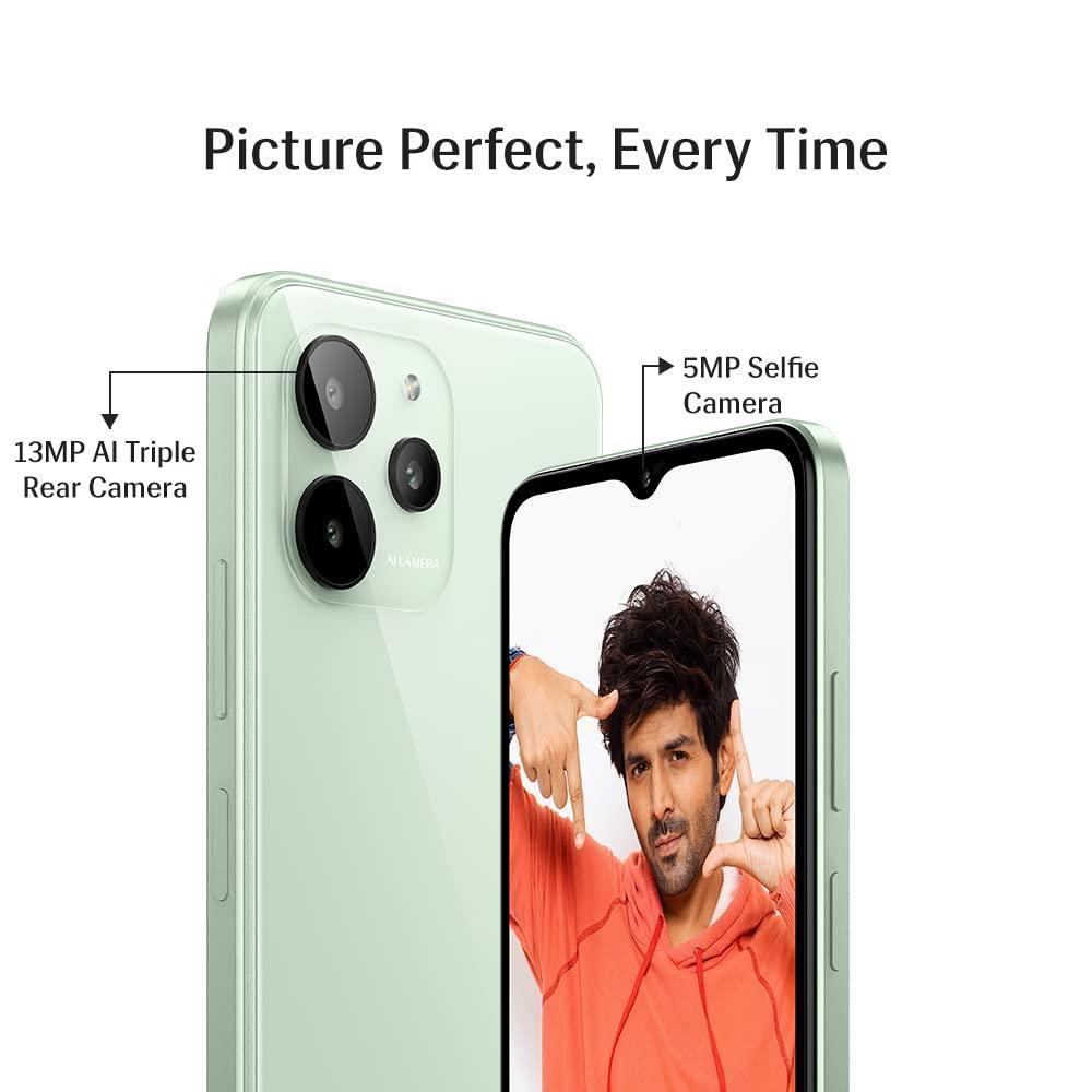 Lava Yuva 2 Pro (Glass Green, 4GB RAM, 64GB Storage)| 2.3 Ghz Octa Core Helio G37| 13 MP AI Triple Camera |Fingerprint Sensor| 5000 mAh Battery| Upto 7GB Expandable RAM - Triveni World