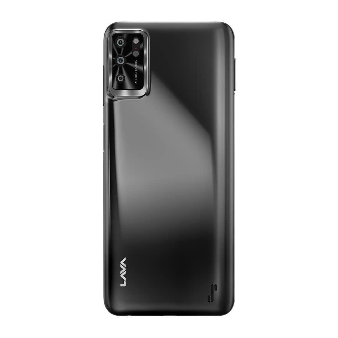 Lava Yuva Pro (3GB RAM, 32GB Storage) - Metallic Black| 13 MP AI Triple Camera |Side Fingerprint Sensor| Long Lasting 5000 mAh Battery| 6.5 inch(16.5cm) HD+ Display - Triveni World
