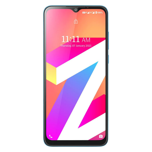 Lava Z3 Striped Cyan(3GB RAM, 32GB Storage) - Triveni World