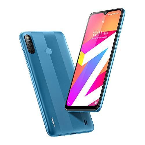 Lava Z3 Striped Cyan(3GB RAM, 32GB Storage) - Triveni World