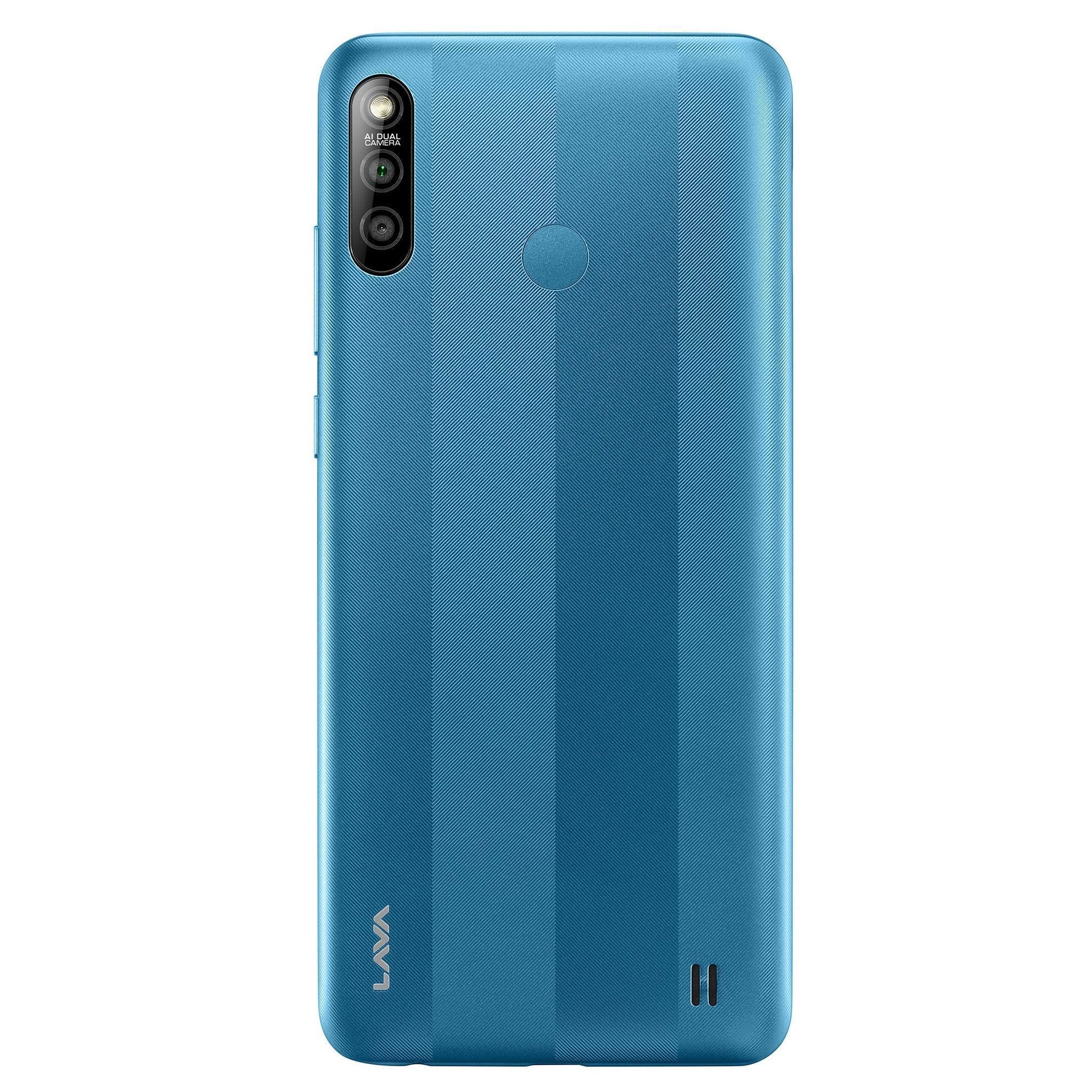 Lava Z3 Striped Cyan(3GB RAM, 32GB Storage) - Triveni World