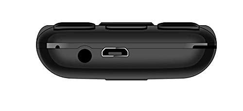 Micromax All-New X413 Dual Sim keypad Mobile with 1.8" Screen|Auto Call Recording | Power Saving Mode| Bright Torch | Expandable Storage Upto 16GB | Wireless FM |Black - Triveni World