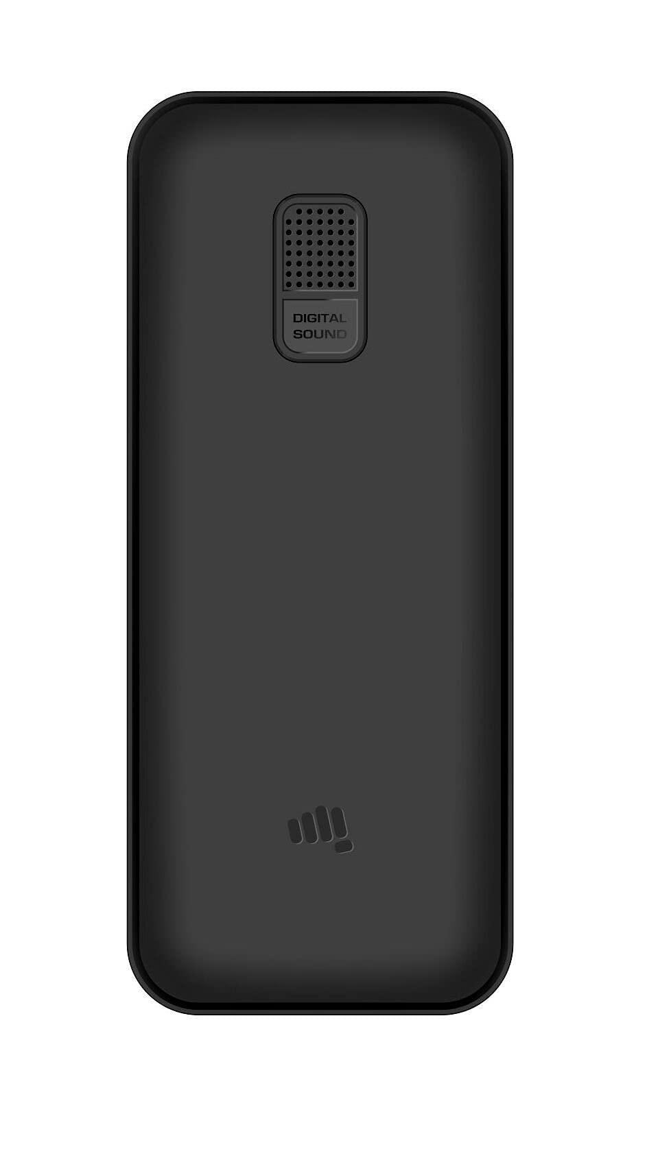 Micromax All-New X413 Dual Sim keypad Mobile with 1.8" Screen|Auto Call Recording | Power Saving Mode| Bright Torch | Expandable Storage Upto 16GB | Wireless FM |Black - Triveni World