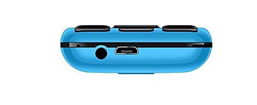 Micromax All-New X413 Dual Sim keypad Mobile with 1.8" Screen|Auto Call Recording | Power Saving Mode| Bright Torch | Expandable Storage Upto 16GB | Wireless FM |Blue - Triveni World