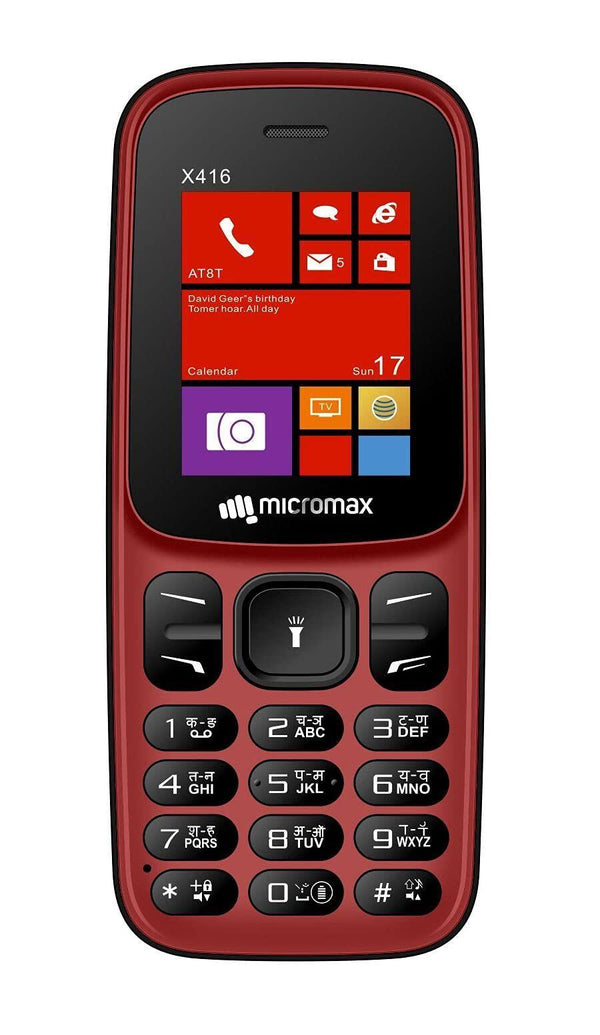 Micromax All-New X416 keypad Mobile with 1.8