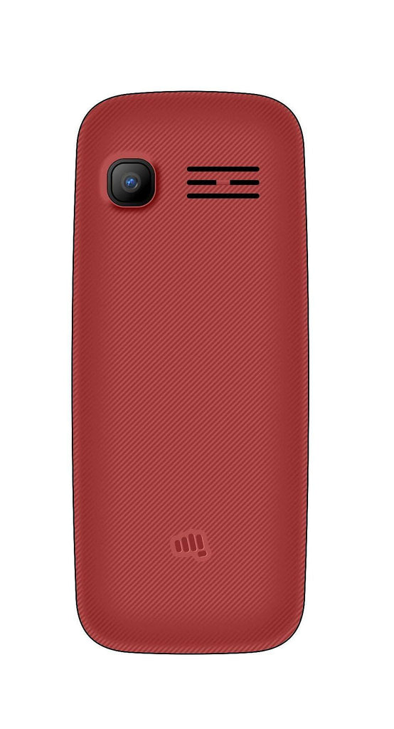 Micromax All-New X416 keypad Mobile with 1.8" Screen|Auto Call Recording | Power Saving Mode| Bright Torch | Expandable Storage Upto 16GB | Wireless FM | Black & Red| - Triveni World