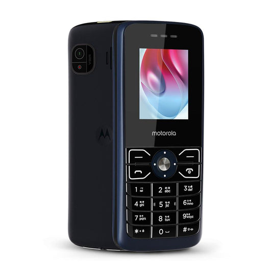 Motorola All-New A50 Dual Sim keypad Phone with Voice Feature | VGA Rear Camera | 1750 mAh Powerful Battery - upto 10 Days standby Time| 6 Indian Languages Input Support | Dark Blue - Triveni World