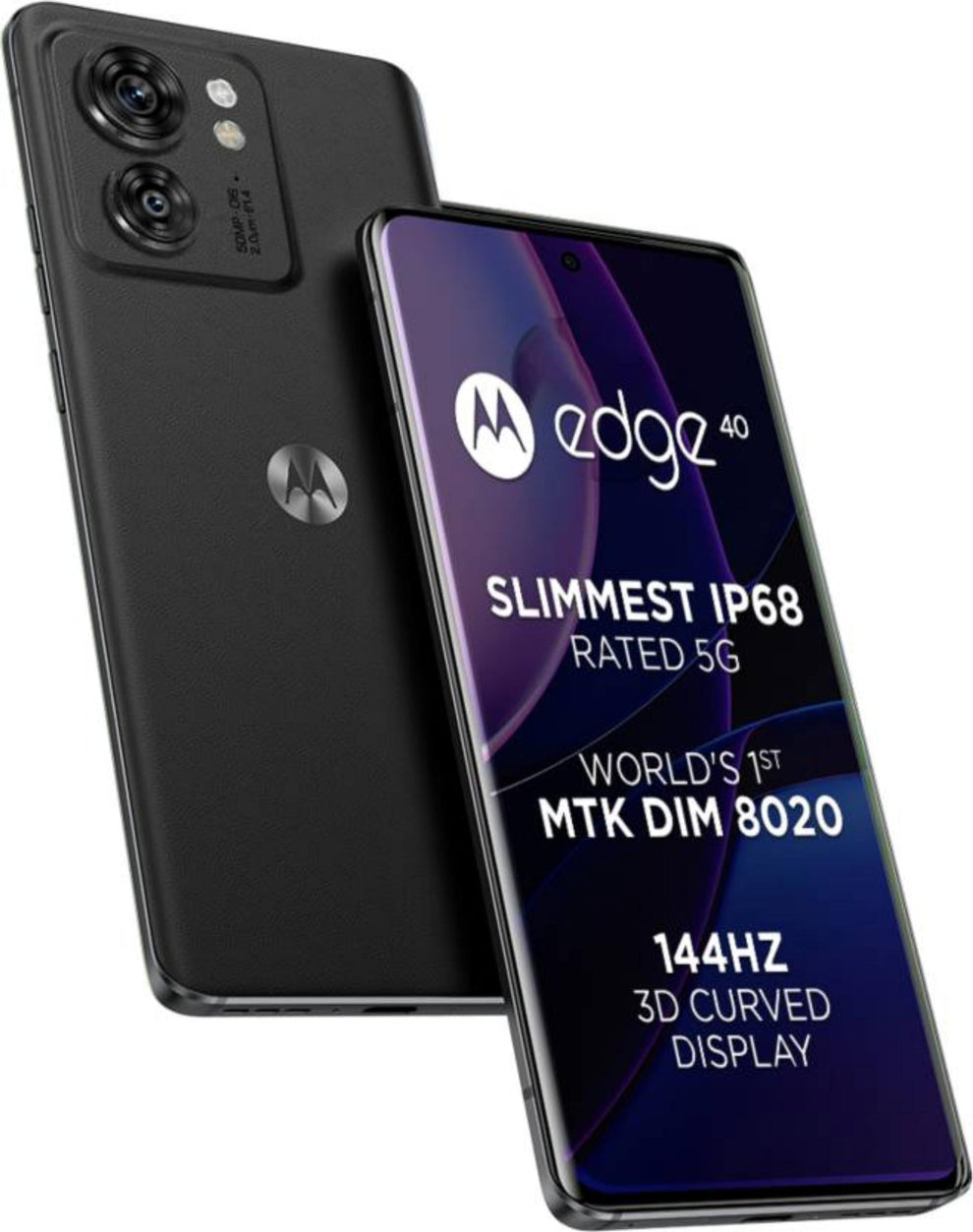 Edge Eclipse Motorola Edge 40 5G (Eclipse Black, 8GB RAM, 256GB Storage)| 6.55 ...