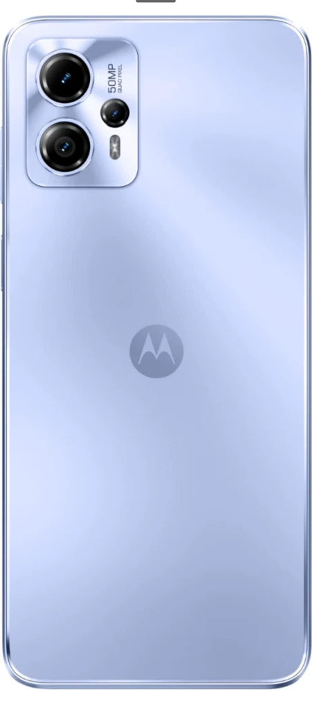 Motorola G13 4G (Lavender Blue, 4GB RAM, 128GB Storage) | Mediatek Helio G85 Processor | Rear Camera 50MP + 2MP + 2MP | Front Camera 8MP | 5000mAh Battery - Triveni World