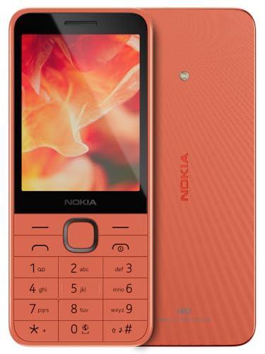 Nokia 220 4G | All-new Classic Keypad Phone with Dual SIM, Built-in UPI App, Wireless FM Radio, MP3 Player, Bluetooth & USB Type C | Peach - Triveni World