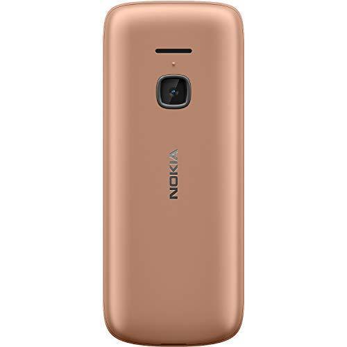 Nokia 225 4G Dual SIM Feature Phone with Long Battery Life, Camera, Multiplayer Games, and Premium Finish – Metallic Sand Colour - Triveni World