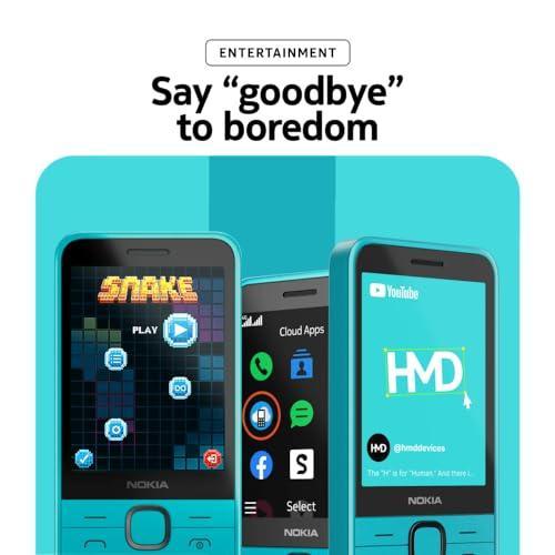 Nokia 235 4G | All-new Keypad Phone with Dual SIM, Scan & Pay UPI, Rear Camera, Wireless FM Radio, MP3 Player, Bluetooth & USB Type C | Black - Triveni World