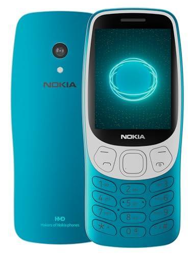 Nokia 3210 4G | All-new Classic Keypad Phone with Dual SIM, YouTube, Scan & Pay UPI, Rear Camera, Wireless FM Radio, MP3 Player, Bluetooth & USB Type C | Scuba Blue - Triveni World