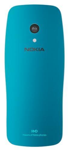 Nokia 3210 4G | All-new Classic Keypad Phone with Dual SIM, YouTube, Scan & Pay UPI, Rear Camera, Wireless FM Radio, MP3 Player, Bluetooth & USB Type C | Scuba Blue - Triveni World