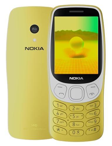 Nokia 3210 4G | All-new Classic Keypad Phone with Dual SIM, YouTube, Scan & Pay UPI, Rear Camera, Wireless FM Radio, MP3 Player, Bluetooth & USB Type C | Y2K Gold - Triveni World