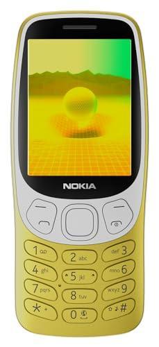 Nokia 3210 4G | All-new Classic Keypad Phone with Dual SIM, YouTube, Scan & Pay UPI, Rear Camera, Wireless FM Radio, MP3 Player, Bluetooth & USB Type C | Y2K Gold - Triveni World