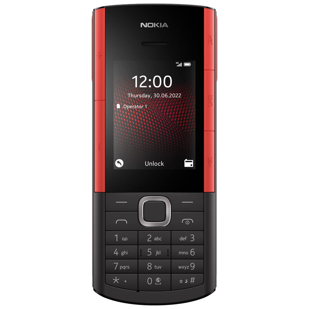 Nokia 5710 XpressAudio keypad Phone, with inbuilt Wireless Earbuds, MP3 Player, Wireless FM Radio, Dedicated Music Buttons, and Bigger Battery | Black - Triveni World