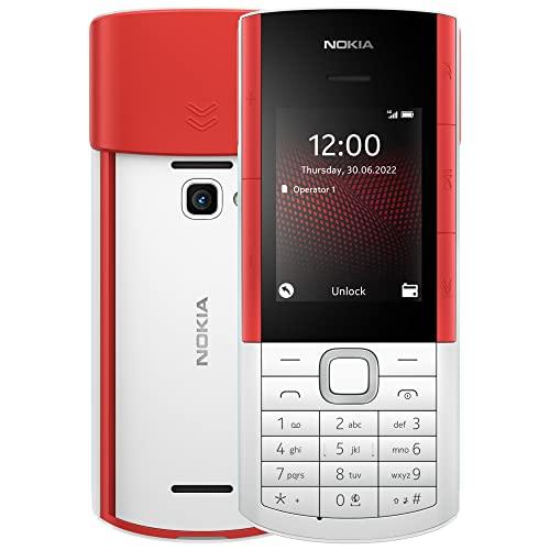 Nokia 5710 XpressAudio keypad Phone, with inbuilt Wireless Earbuds, MP3 Player, Wireless FM Radio, Dedicated Music Buttons, and Bigger Battery | White - Triveni World