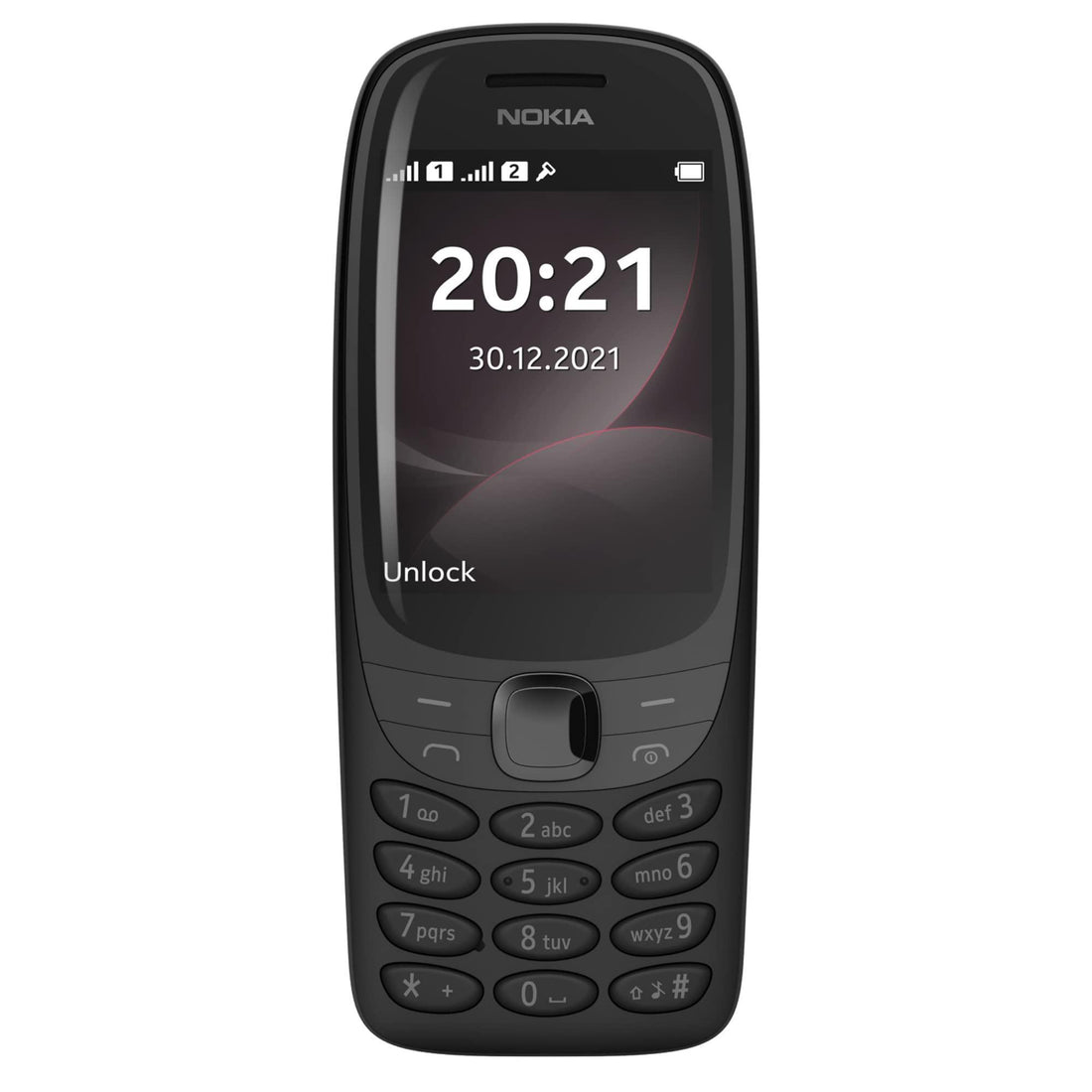 Nokia 6310 Dual SIM Keypad Phone with a 2.8” Screen, Wireless FM Radio ...