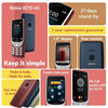 Nokia 8210 4G Volte keypad Phone with Dual SIM, Big Display, inbuilt MP3 Player & Wireless FM Radio | Blue - Triveni World