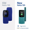 Nokia All-New 105 Single Sim Keypad Phone with Built-in UPI Payments, Long-Lasting Battery, Wireless FM Radio | Red - Triveni World