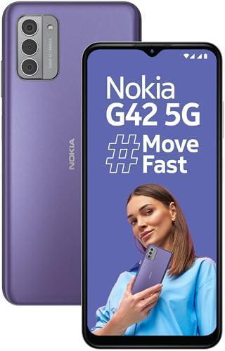 Nokia G42 5G Powered by Snapdragon® 480 Plus 5G | 50MP Triple Rear AI Camera | 6GB RAM (4GB RAM + 2GB Virtual RAM) | 128GB Storage | 3-Day Battery Life | 2 Years of Android Upgrades | SO Purple - Triveni World
