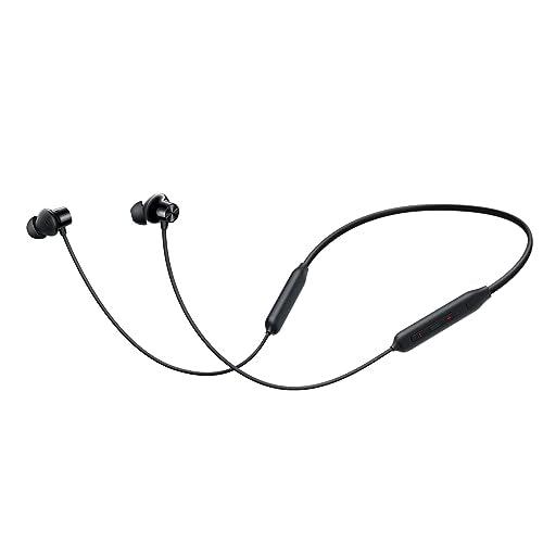 OnePlus Bullets Wireless Z2 ANC Bluetooth in Ear Earphones with Mic, 45dB Hybrid ANC, Bombastic Bass - 12.4 mm Drivers, 10 Mins Charge - 20 Hrs Music, 28 Hrs Battery (Black) - Triveni World
