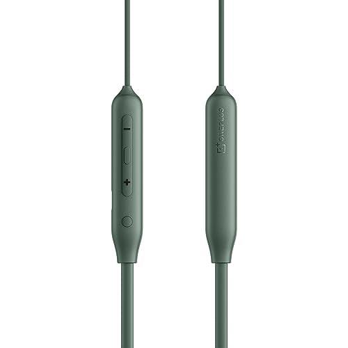 OnePlus Bullets Wireless Z2 ANC Bluetooth in Ear Earphones with Mic, 45dB Hybrid ANC, Bombastic Bass - 12.4 mm Drivers, 10 Mins Charge - 20 Hrs Music, 28 Hrs Battery (Green) - Triveni World