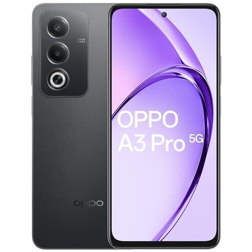 OPPO A3 Pro 5G (Starry Black, 8GB RAM, 128GB Storage)|6.67” HD+ 120Hz Refresh Rate Screen | 45W SUPERVOOC|with No Cost EMI/Additional Exchange Offers - Triveni World