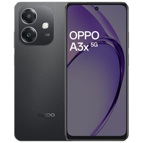 OPPO A3X 5G (Sparkle Black, 4GB RAM, 128GB Storage)|6.67” HD+ 120Hz Refresh Rate Screen | 45W SUPERVOOC|with No Cost EMI/Additional Exchange Offers - Triveni World