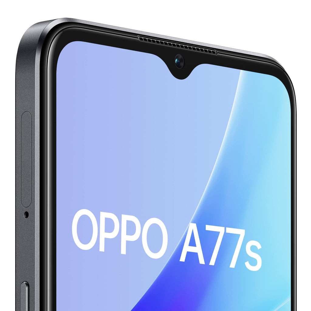 Oppo A77s (Starry Black, 8GB RAM, 128 Storage) with No Cost EMI/Additional Exchange Offers - Triveni World