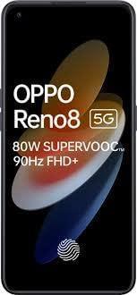 Oppo Reno8 5G (Shimmer Black, 128 GB) (8 GB RAM) - Triveni World