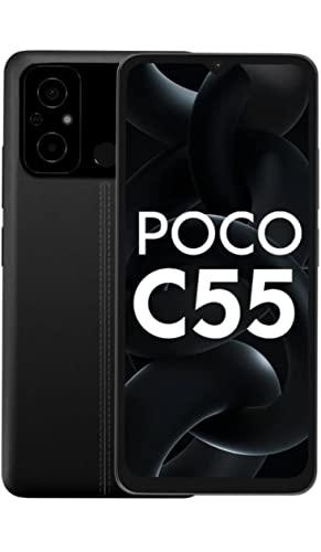 POCO C55 (Power Black, 6GB RAM, 128GB Storage) - Triveni World
