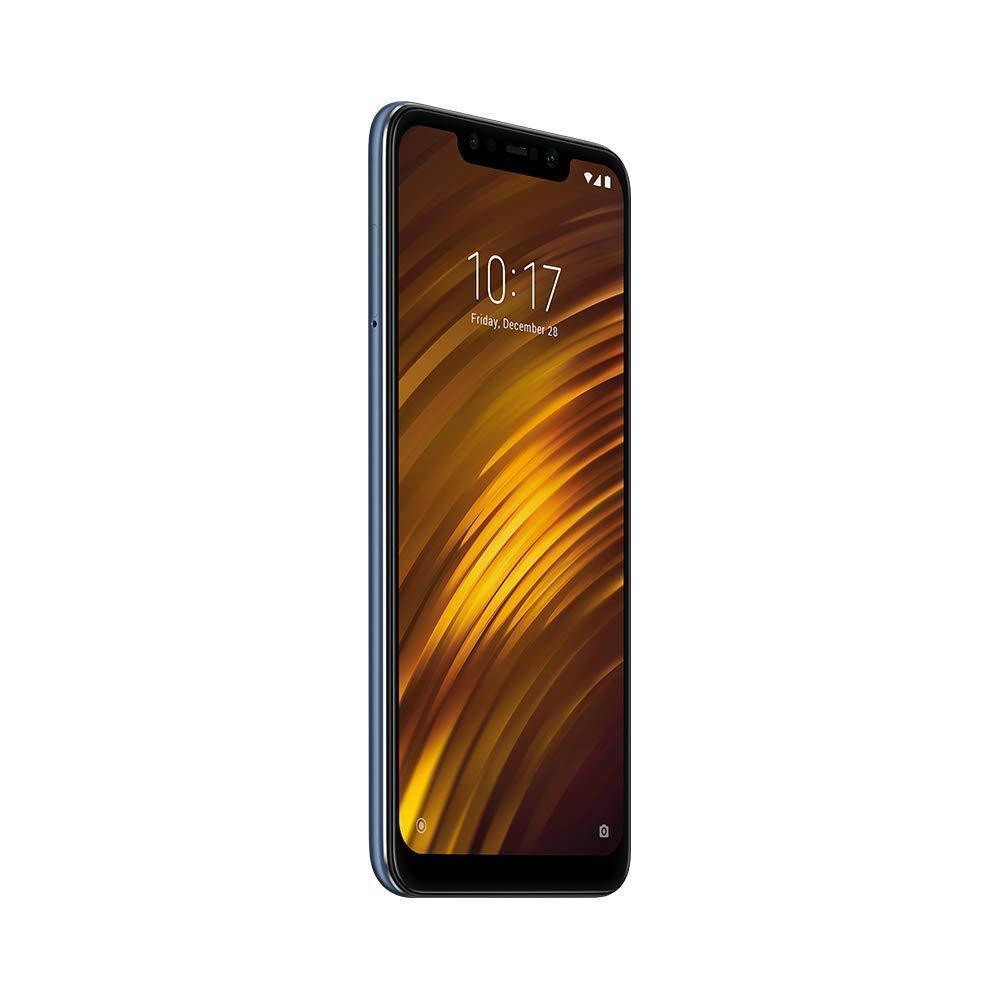 Poco F1 by Xiaomi (Steel Blue, 6GB RAM, SD 845, 128GB Storage) - Triveni World