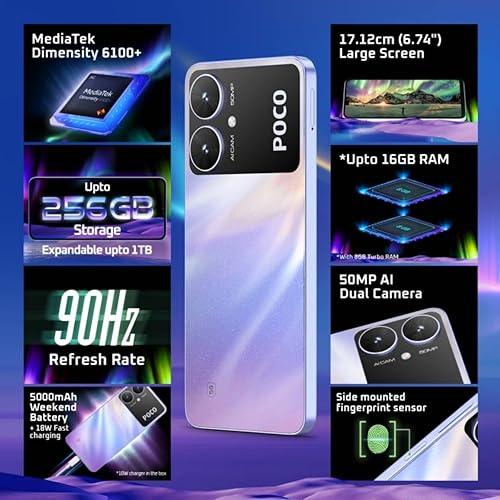 POCO M6 5G (Orion Blue, 4GB RAM, 128GB Storage) - Triveni World