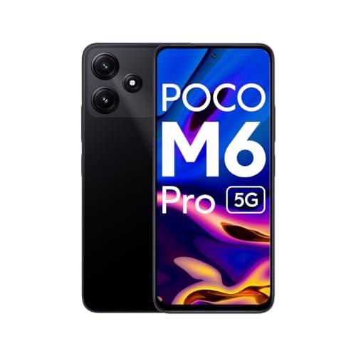 POCO M6 Pro 5G (128 GB) (6 GB RAM) (Power Black) - Triveni World