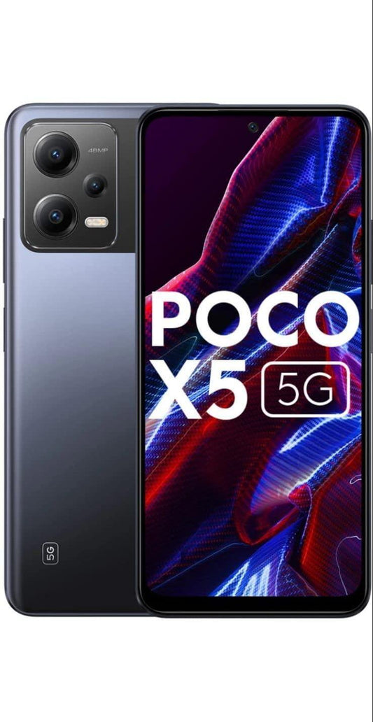 POCO X5 5G (Jaguar Black, 128 GB) (6 GB RAM) - Triveni World