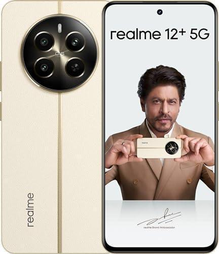 realme 12+ 5G (Navigator Beige, 8GB RAM, 128GB Storage)| Expandable Upto 2TB |MediaTek Dimensity 7050 Processor |Ultra-Smooth AMOLED Display | 50MP Sony LYT-600 OIS Portrait Cam | 67 W SUPERVOOCCharge - Triveni World