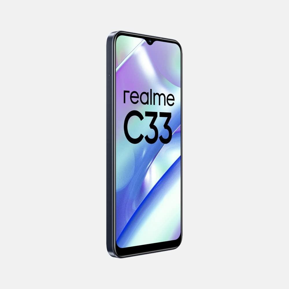realme C33 2023 (Night Sea, 4GB RAM, 128GB Storage) - Triveni World