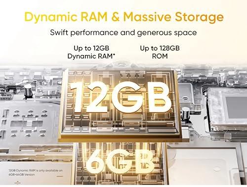 realme C53, Champion Gold, 4GB RAM, 128GB Storage - Triveni World