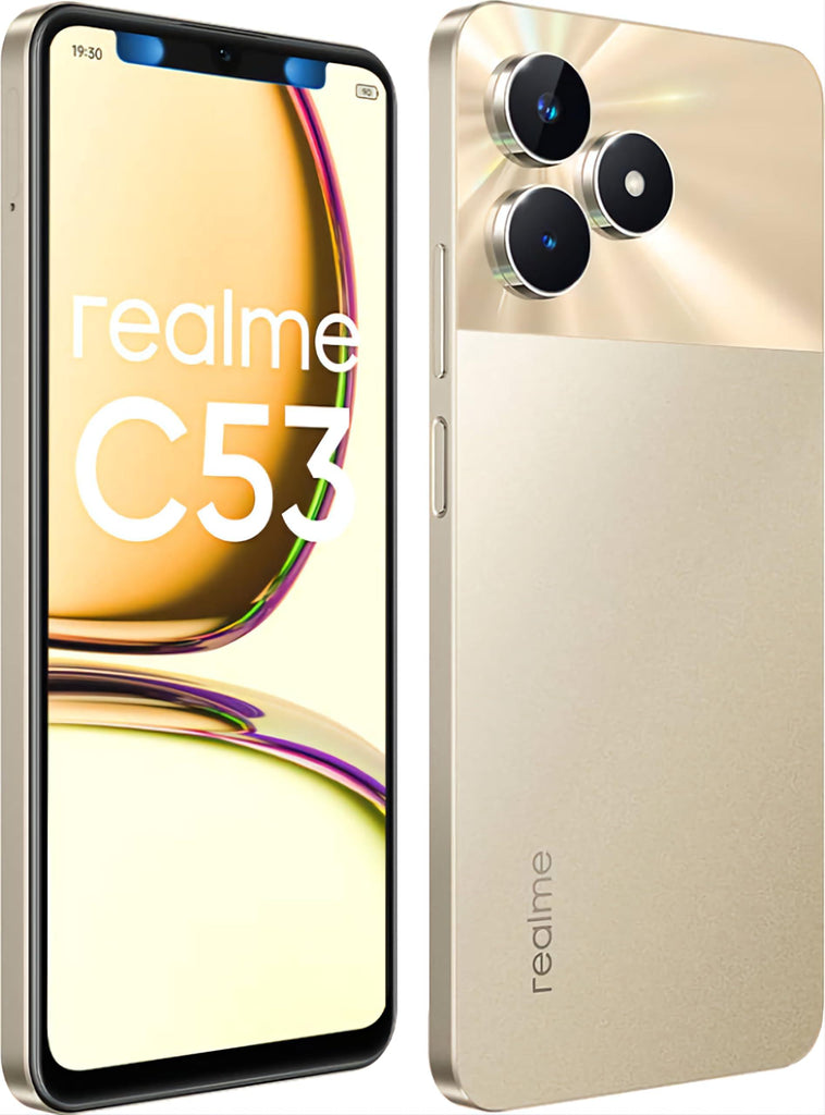 Realme C53 (Champion Gold, 6GB RAM, 128GB Storage) - Triveni World