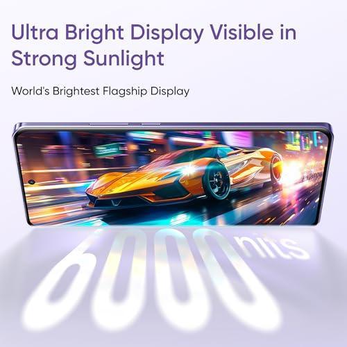 realme GT 6T 5G (Miracle Purple,8GB RAM+256GB Storage) | India's 1st 7+ Gen 3 Flagship Chipset | 1.5M + AnTuTu Score | 5500mAh+120W | The World's Brightest Flagship Display - Triveni World