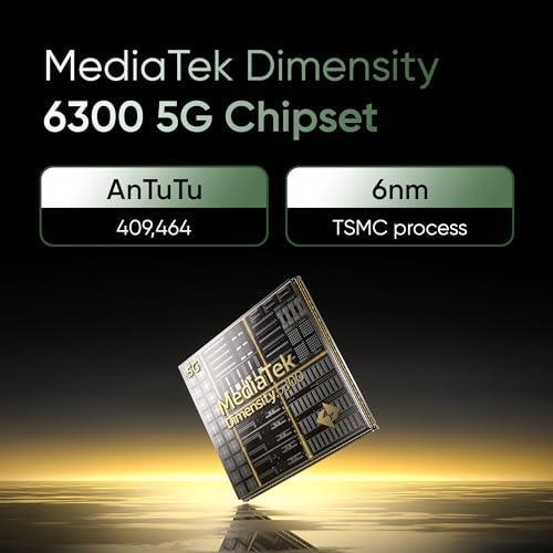 realme NARZO N65 5G (Deep Green 4GB RAM, 128GB Storage) India's 1st D6300 5G Chipset | Ultra Slim 190g Design | 120Hz Eye Comfort Display | 50MP AI Camera| Charger in The Box - Triveni World