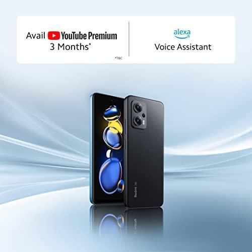 Redmi K50i 5G (Stealth Black, 6GB RAM, 128GB Storage) | Flagship Mediatek Dimensity 8100 Processor | 144Hz Liquid FFS Display | Alexa Built-in - Triveni World