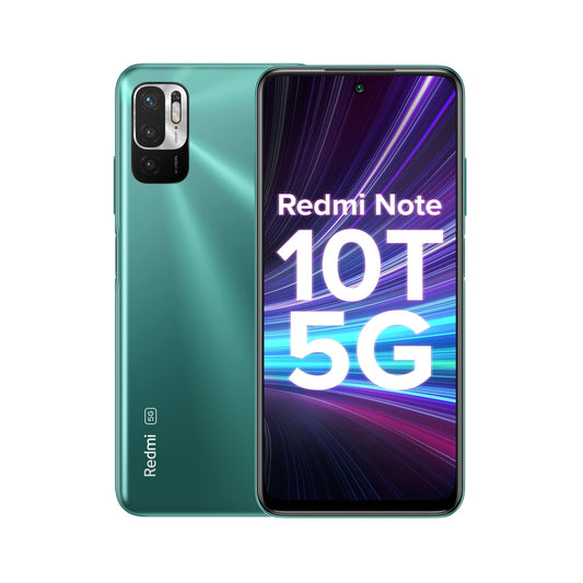 Redmi Note 10T 5G (Mint Green, 4GB RAM, 64GB Storage) | Dual5G | 90Hz Adaptive Refresh Rate | MediaTek Dimensity 700 7nm Processor | 22.5W Charger Included - Triveni World