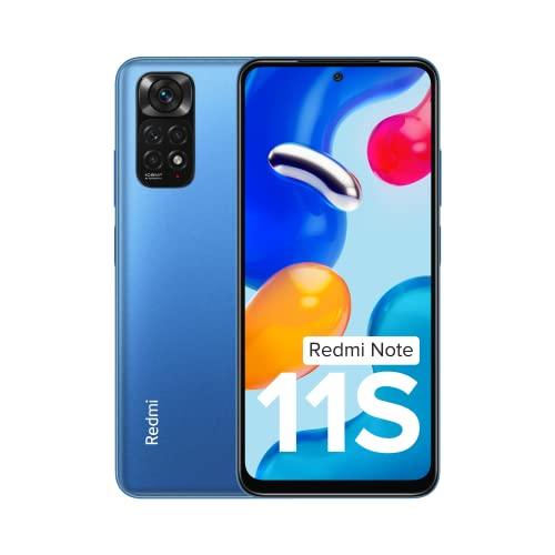 Redmi Note 11S (Horizon Blue, 6GB RAM, 128GB Storage)|108MP AI Quad Camera | 90 Hz FHD+ AMOLED Display | 33W Charger Included | Additional Exchange Offers|Get 2 Months of YouTube Premium Free! - Triveni World