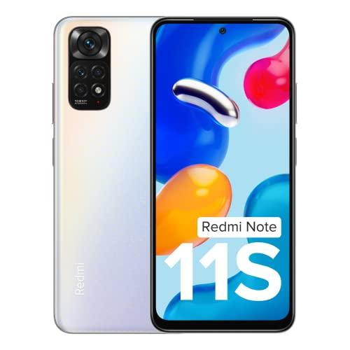 Redmi Note 11S (Polar White, 6GB RAM, 64GB Storage)|108MP AI Quad Camera | 90 Hz FHD+ AMOLED Display | 33W Charger Included | Additional Exchange Offers|Get 2 Months of YouTube Premium Free! - Triveni World